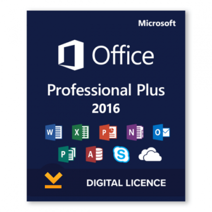 Office 2016 Professional Plus For 1Pc Retail Key