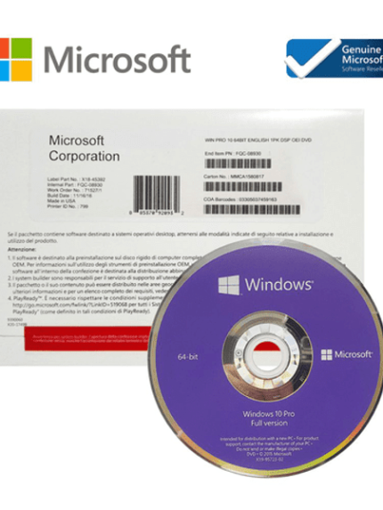 Windows 10 Professional Dvd Licence Key