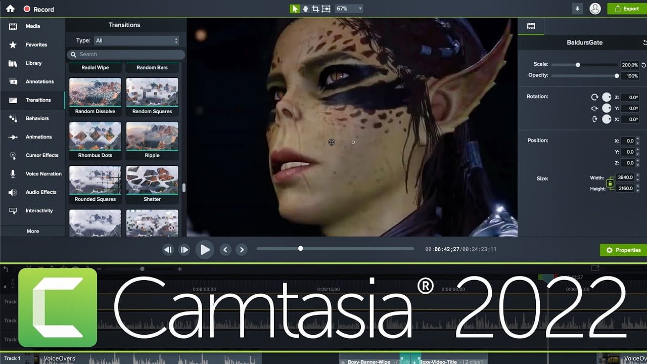 TechSmith Camtasia 23.3.2.49471 for mac download