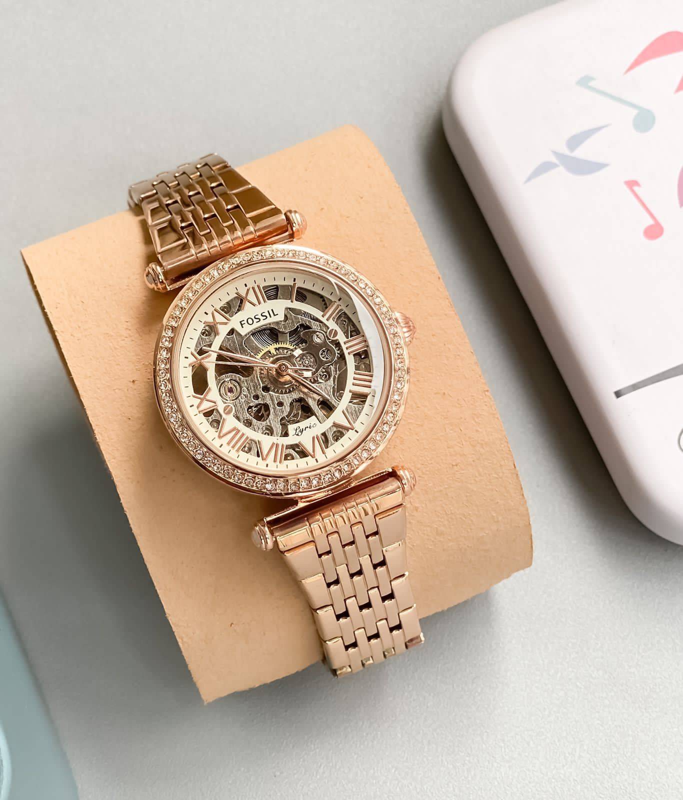 Fossil Lyric Rose Gold Watch For Her